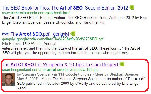 Authorship Markup Seo