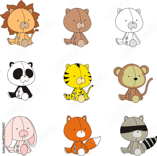 Baby Animals Cartoon Pictures