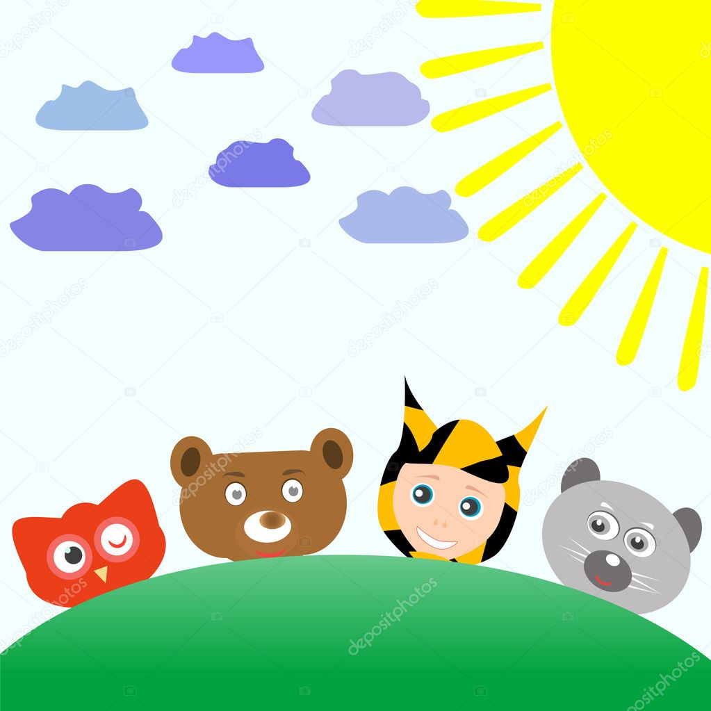 Baby Animals Cartoon Pictures