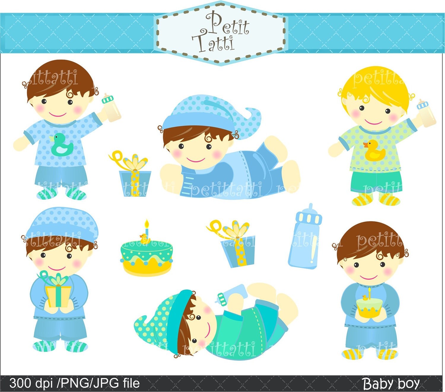 Baby Boy Clip Art Pictures