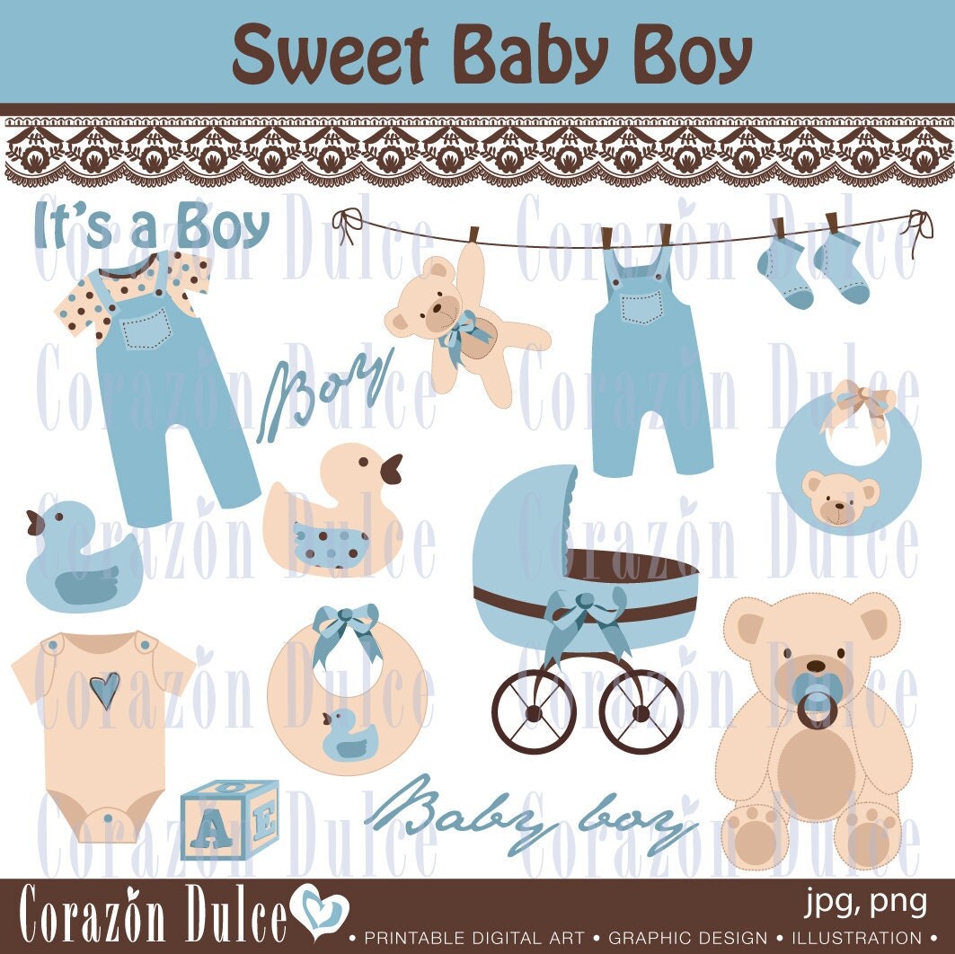 Baby Boy Clip Art Pictures