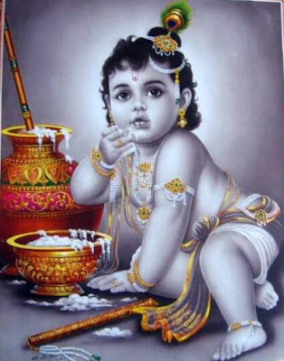 Baby Krishna God Wallpaper