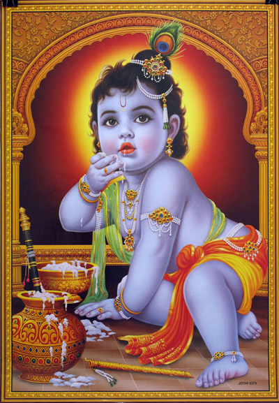 Baby Krishna God Wallpaper