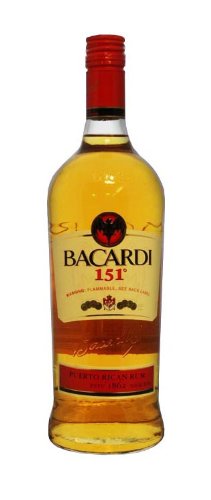 Bacardi 151 Alcohol Content