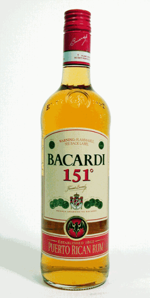 Bacardi 151 Fire Shot