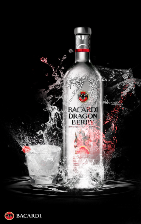 Bacardi Dragon Berry Strawberry Rum