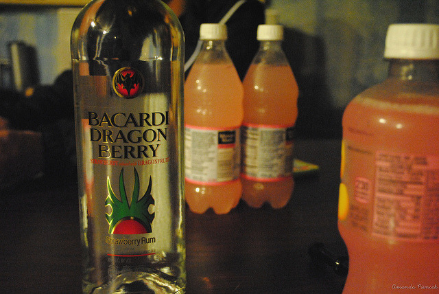 Bacardi Dragon Berry Strawberry Rum