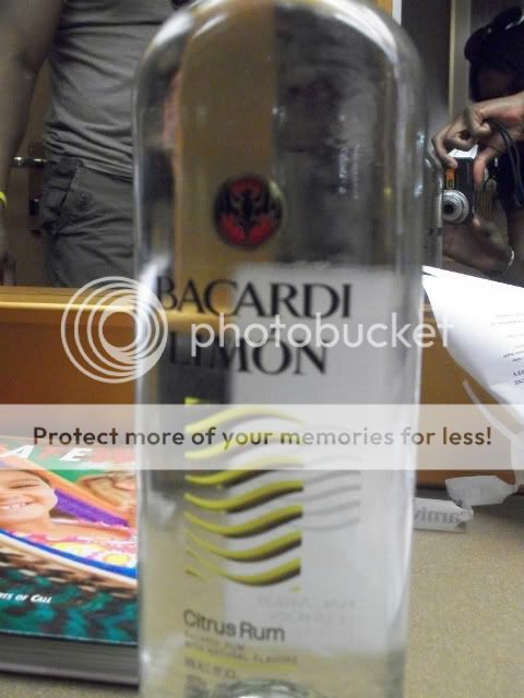 Bacardi Limon Bottle