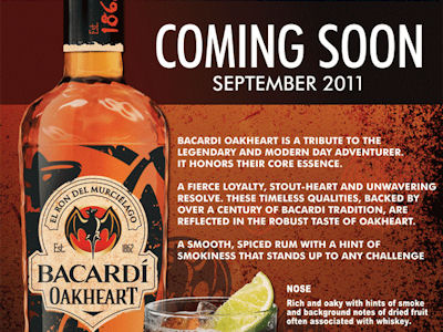 Bacardi Oakheart Logo