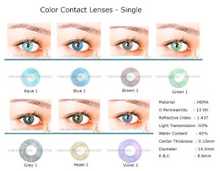 Bausch And Lomb Contact Lenses Coloured