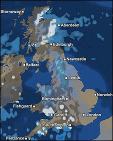 Bbc Weather Map Uk