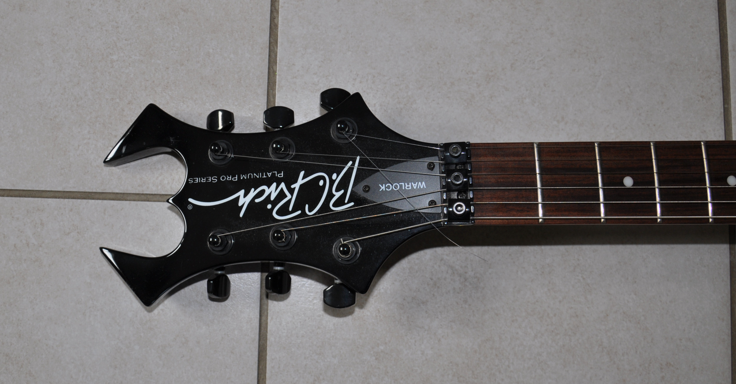 Bc Rich Warlock Platinum