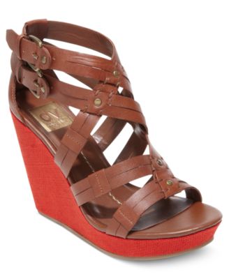 Bcbgeneration Shoes Berries Platform Wedge Sandals