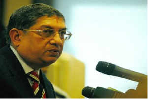 Bcci President N Srinivasan