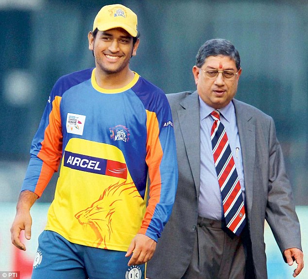 Bcci President Srinivasan Son Gay