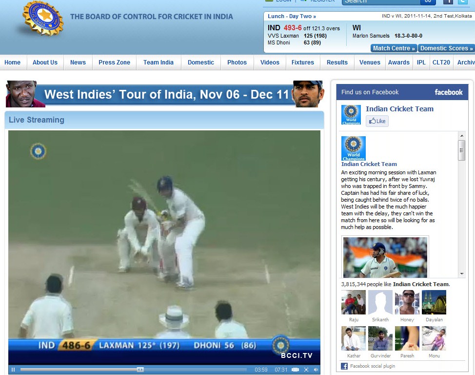 Bcci.tv Live Match India Vs Australia