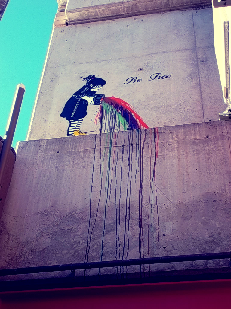 Be Free Street Art