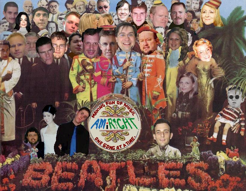 Beatles Sgt Pepper Album Cover People