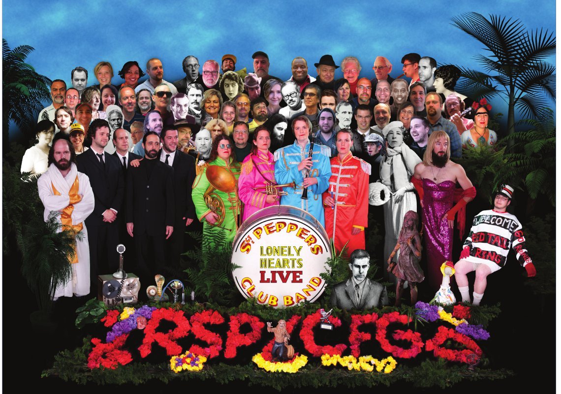 Beatles Sgt Pepper Album Cover People