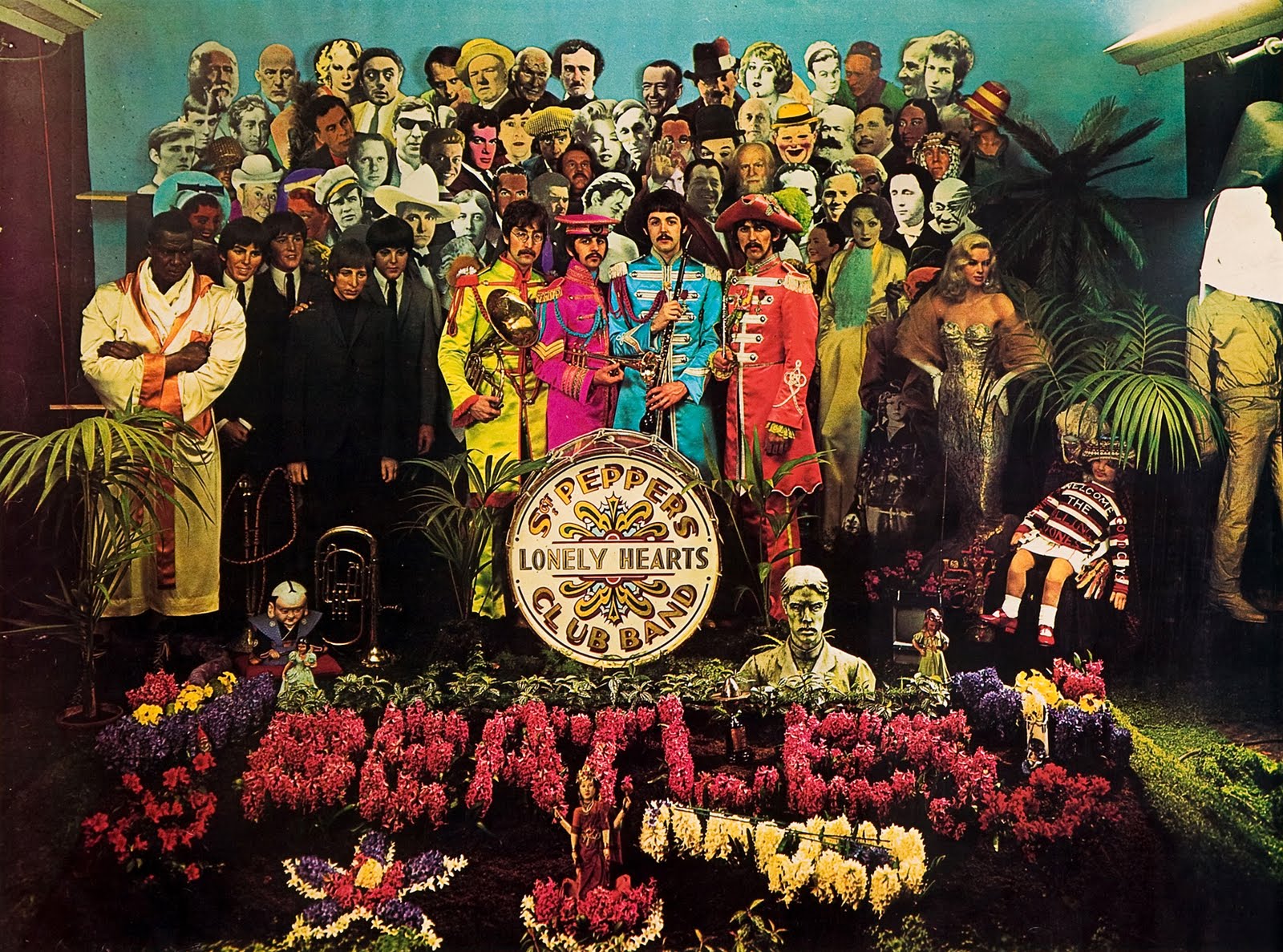 Beatles Sgt Pepper Album Cover People