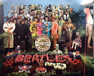 Beatles Sgt Pepper Album Cover People