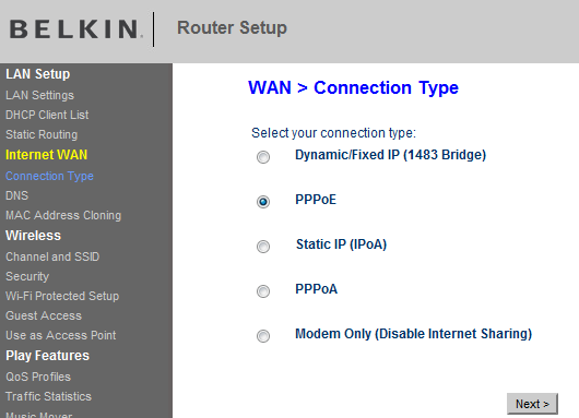 Belkin Adsl Router Default Password