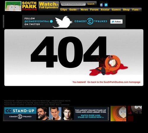 Best 404 Error Pages