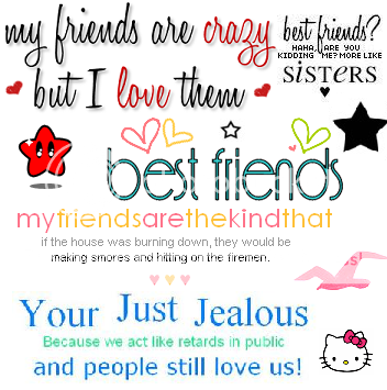 Best Friends Forever Sayings