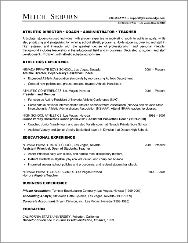 Best Resumes Formats