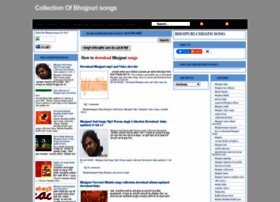 Bhojpuri Video Songs Download Site