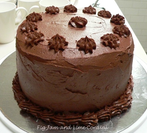 Big Birthday Chocolate Cake Images