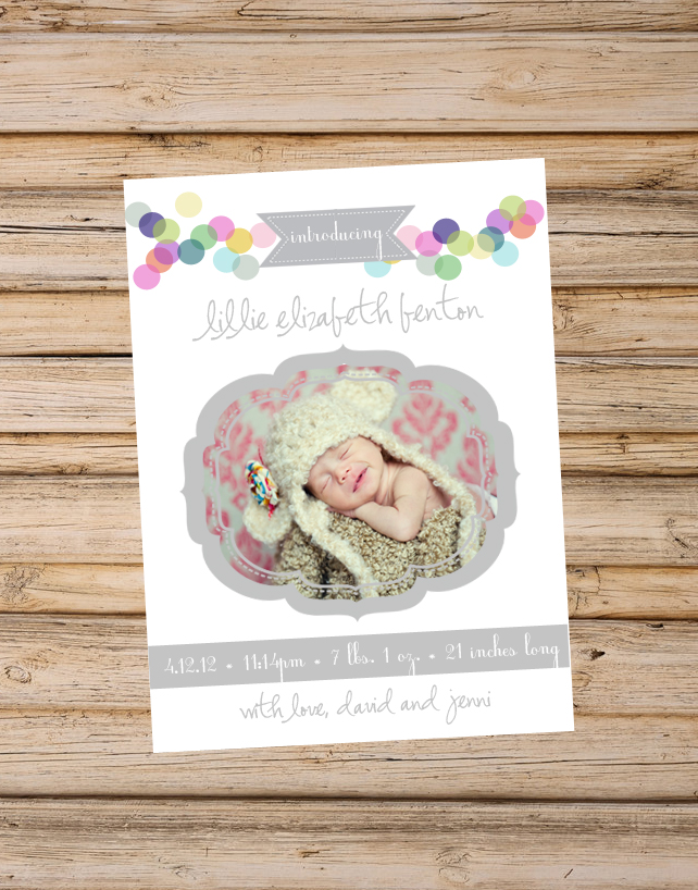 Birth Announcement Backgrounds