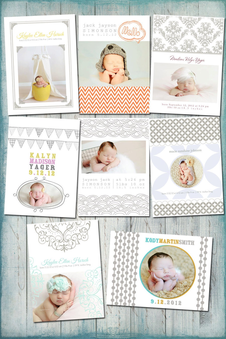 Birth Announcement Template