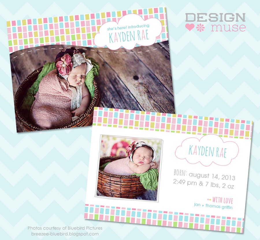 Birth Announcement Template Download