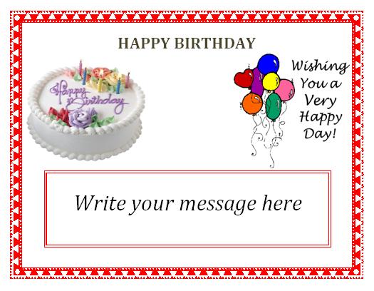 Birthday Coupons Template Word