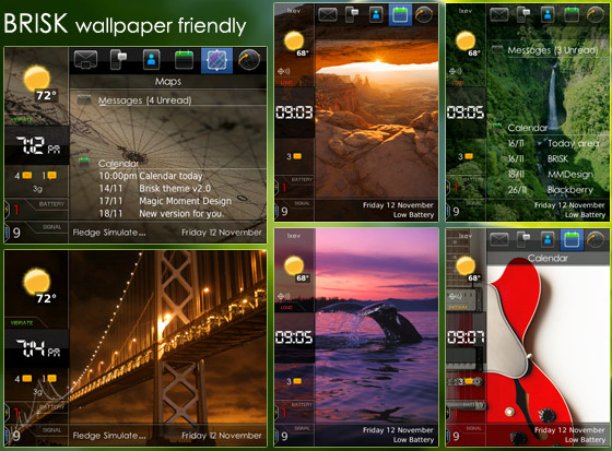 Blackberry Themes Download Free 8520