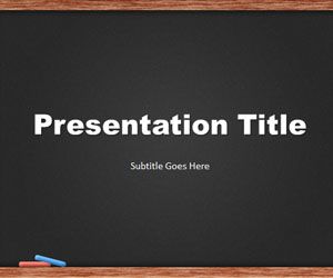 Blackboard Background Powerpoint