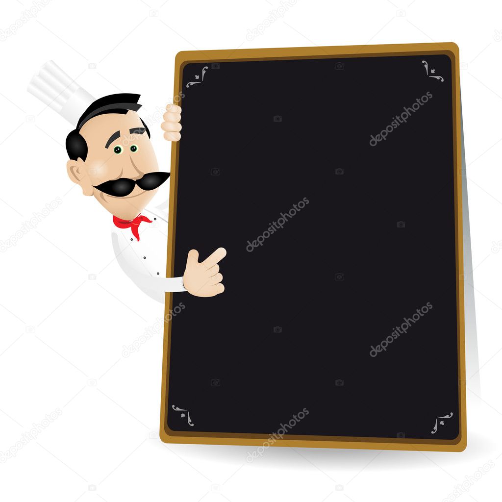 Blackboard Cartoon