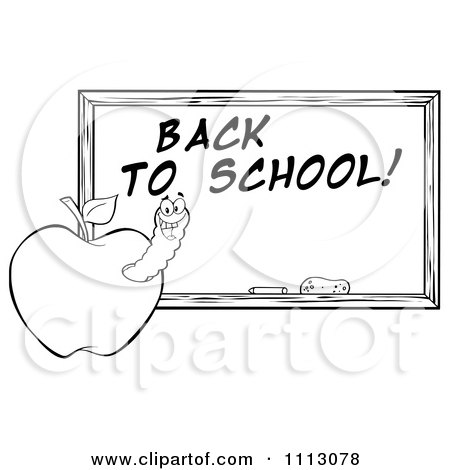 Blackboard Clipart Black And White