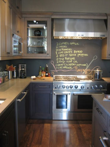 Blackboard Paint Kitchen