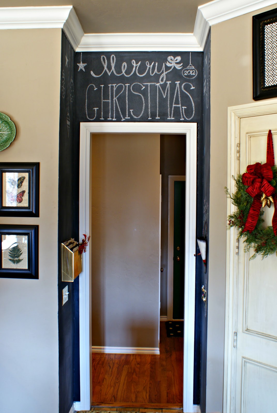 Blackboard Wall In Kitchen