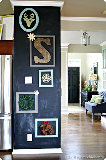 Blackboard Wall In Kitchen