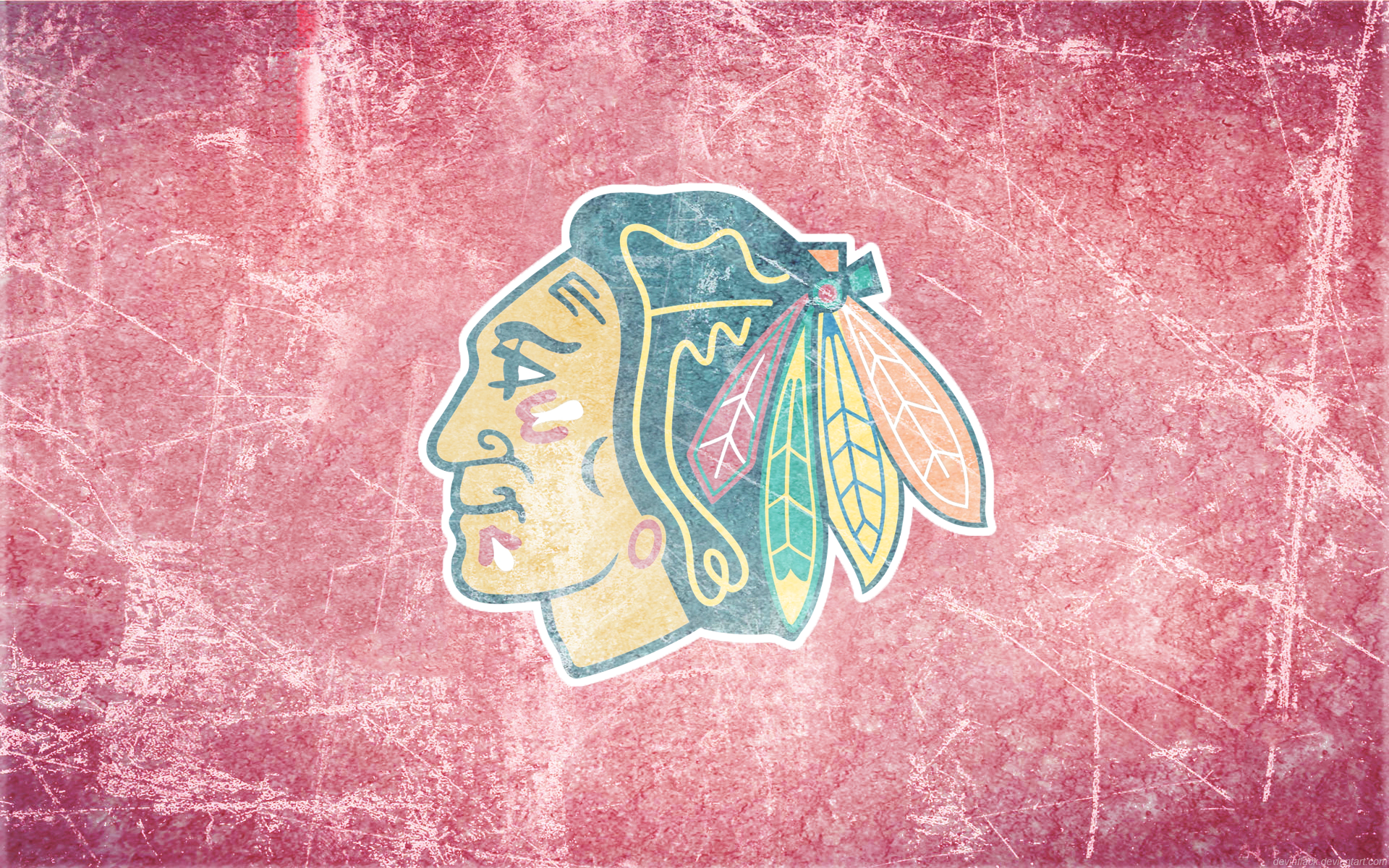 Blackhawks Ice Girls Wallpaper