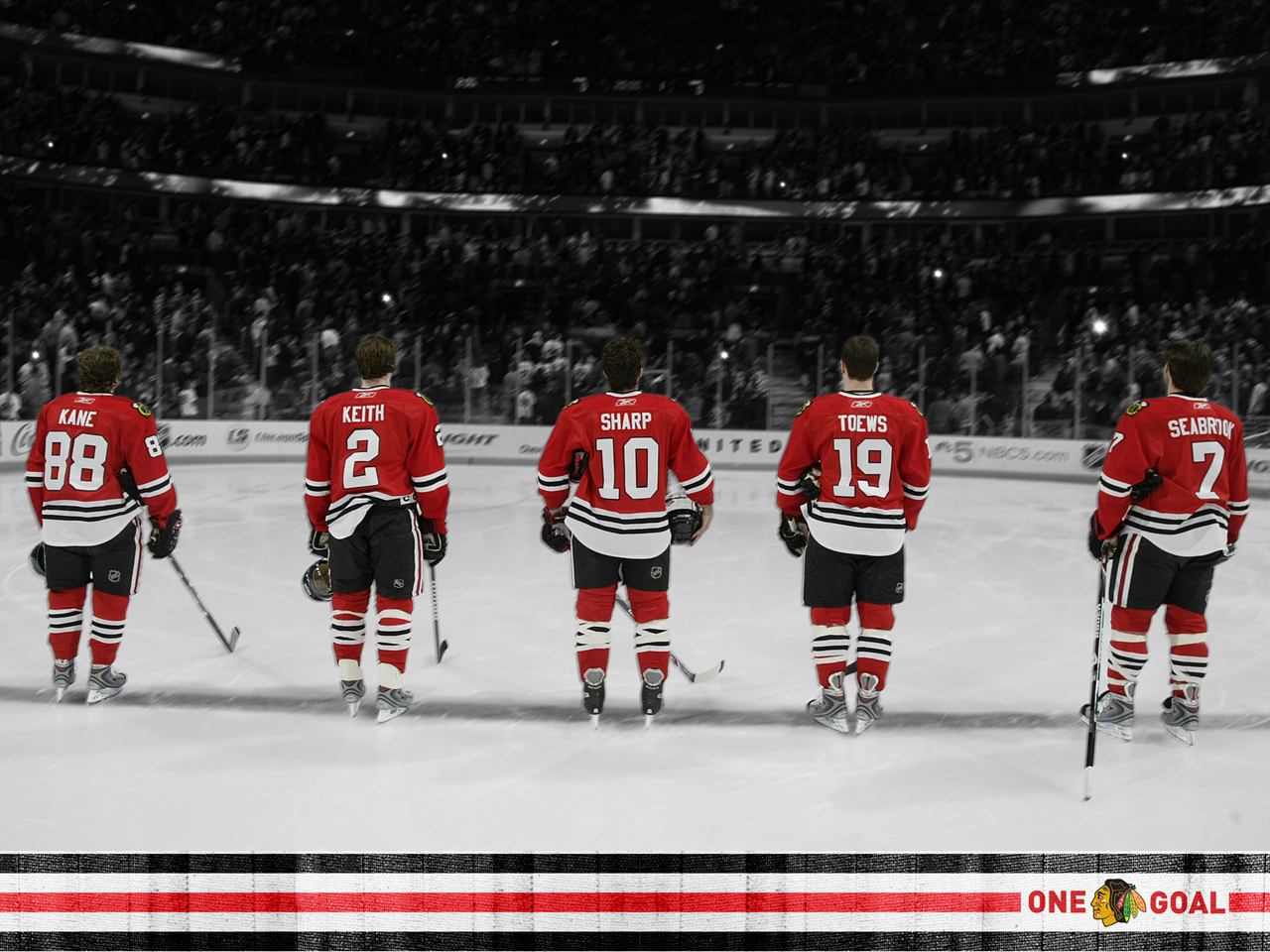 Blackhawks Ice Girls Wallpaper