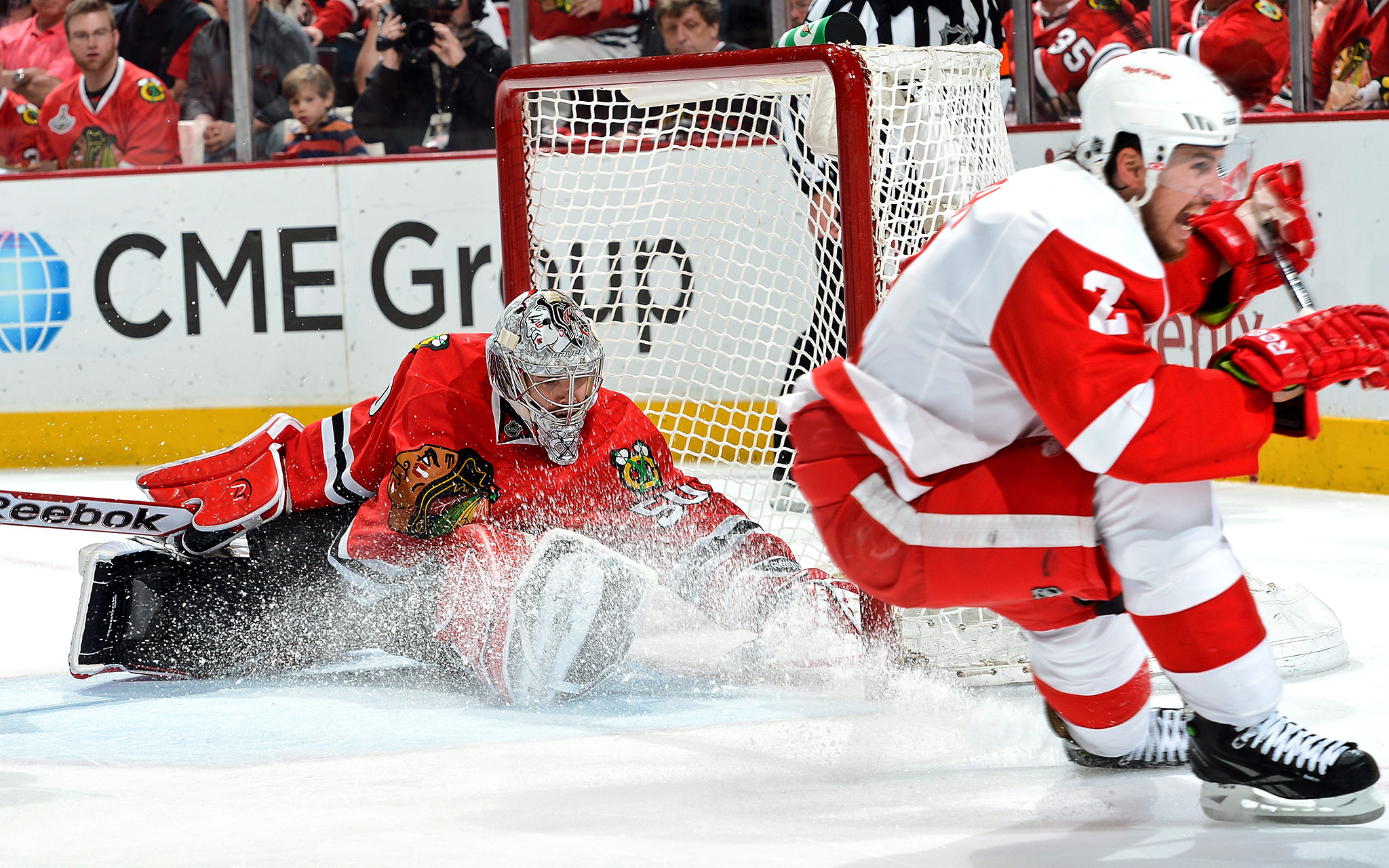 Blackhawks Red Wings Game 1