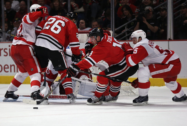 Blackhawks Red Wings Game 3