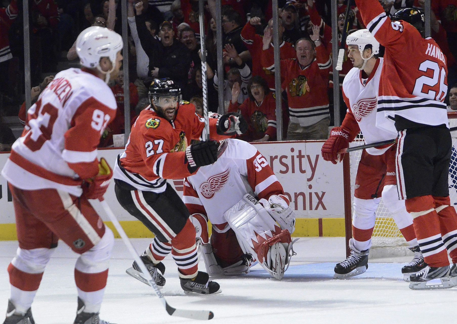 Blackhawks Red Wings Rivalry Fades