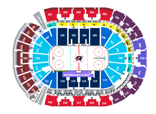 Blackhawks Seating Chart