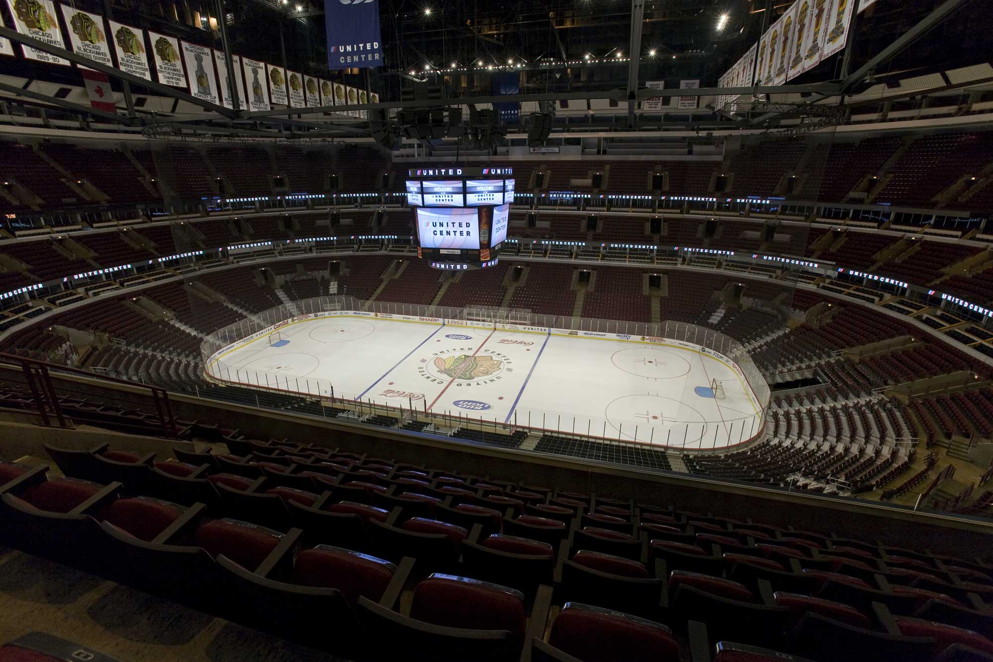 Blackhawks Seating Chart View