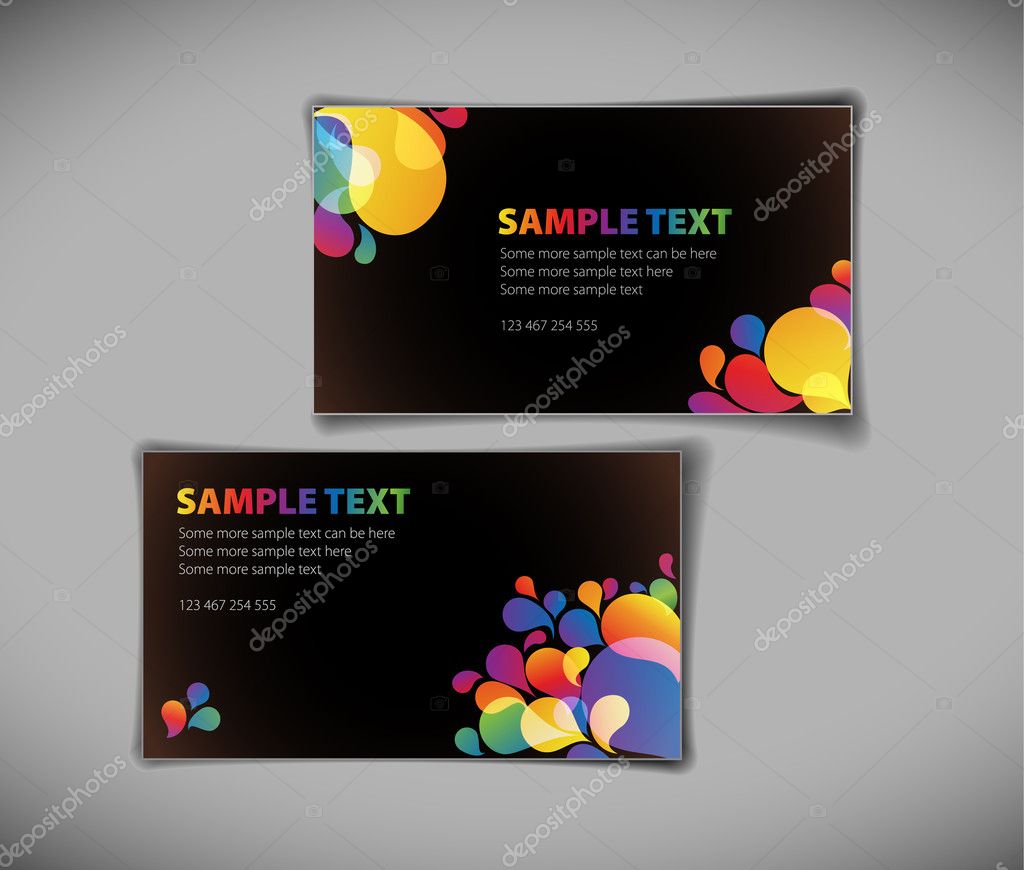 Blank Business Cards Templates Free Download